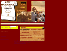 Tablet Screenshot of lexbahamas.com